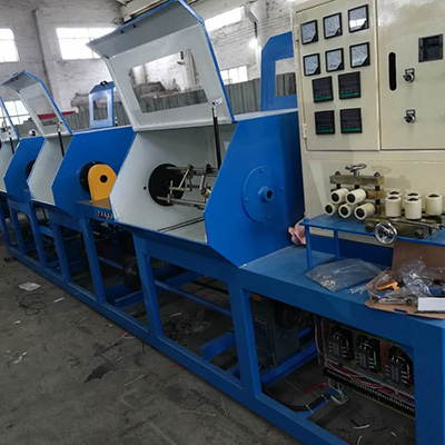 Fiberglass taping machine